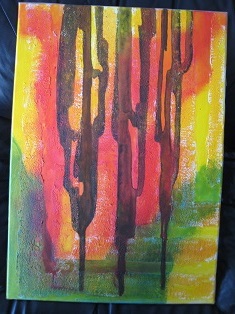 peinture de Josette Bude Laurent